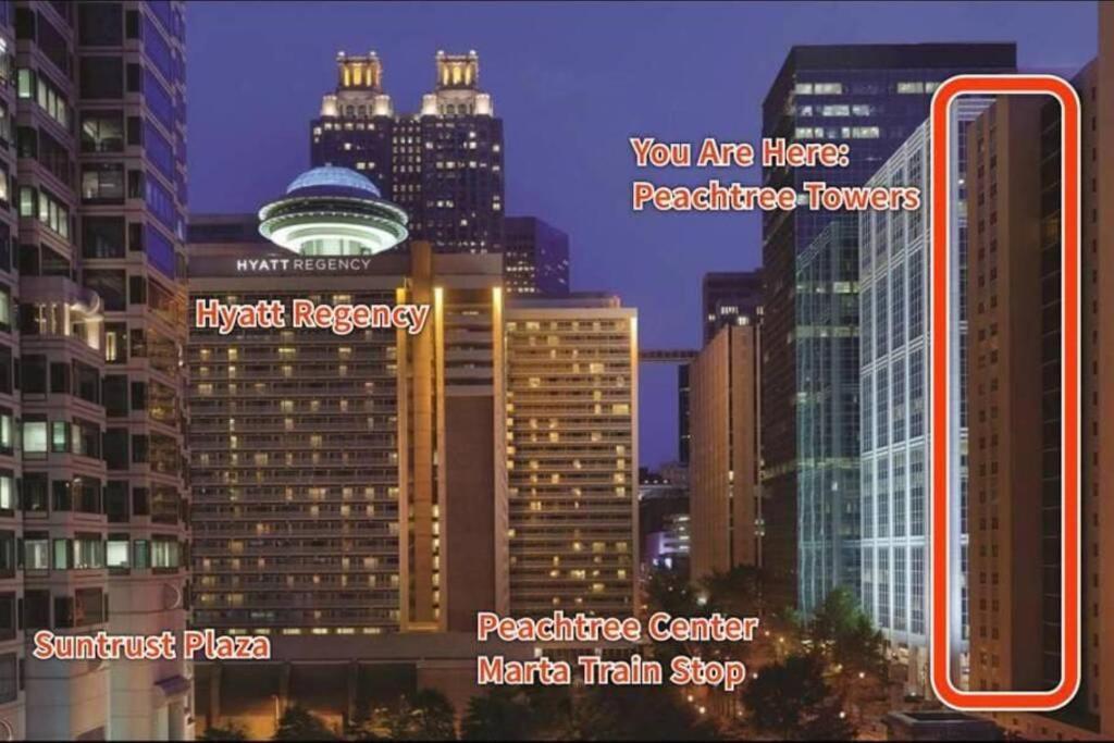 Stayatl Downtown High Rise Condo Атланта Екстер'єр фото